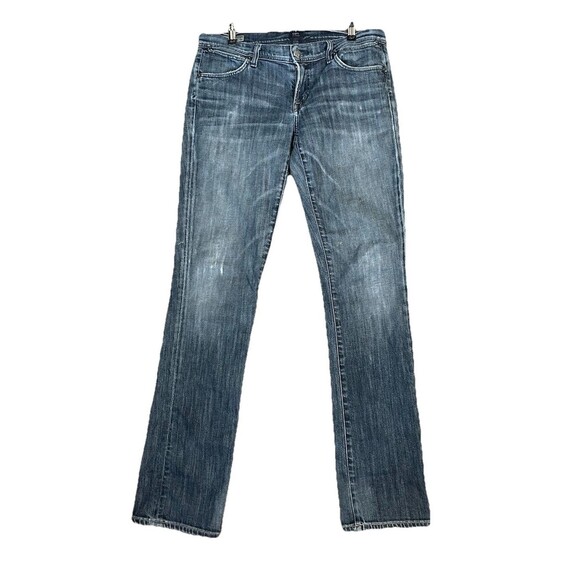 Citizens Of Humanity COH Ava Stretch Low Waist Straight Leg Jean Women 31 34x33 - Picture 3 of 15